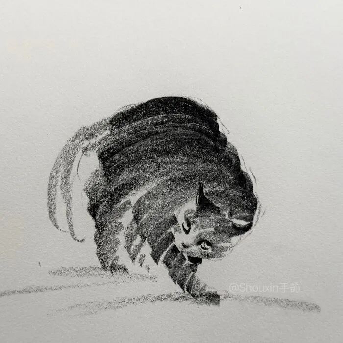With Just A Few Lines, This Artist Creates Captivating Animal Portraits Full Of Emotion (25 Pics)