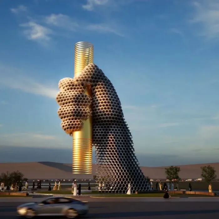 This Artist Creates Striking Metal Sculptures Using Stacked Pipes (23 Pics)
