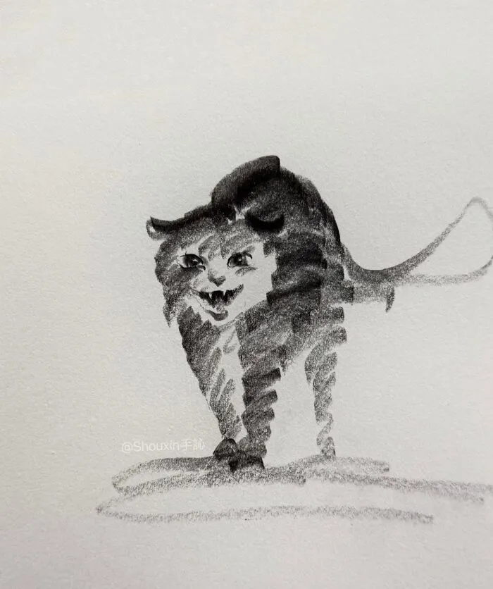 With Just A Few Lines, This Artist Creates Captivating Animal Portraits Full Of Emotion (25 Pics)