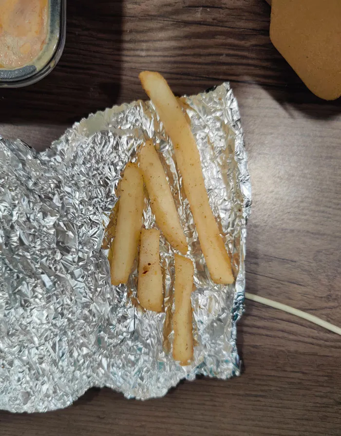 The Number Of Fries I Got In My Meal