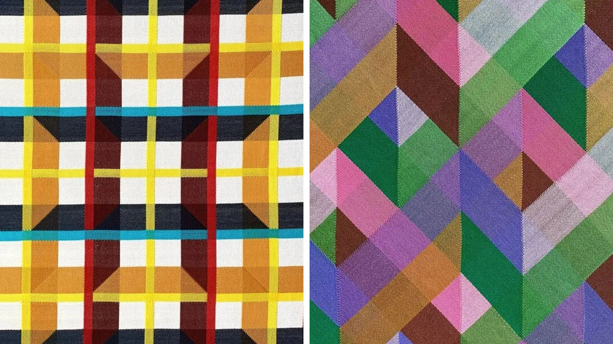 Artist Crafts Hypnotic Geometric Textiles That Appear 3D (26 Pics)