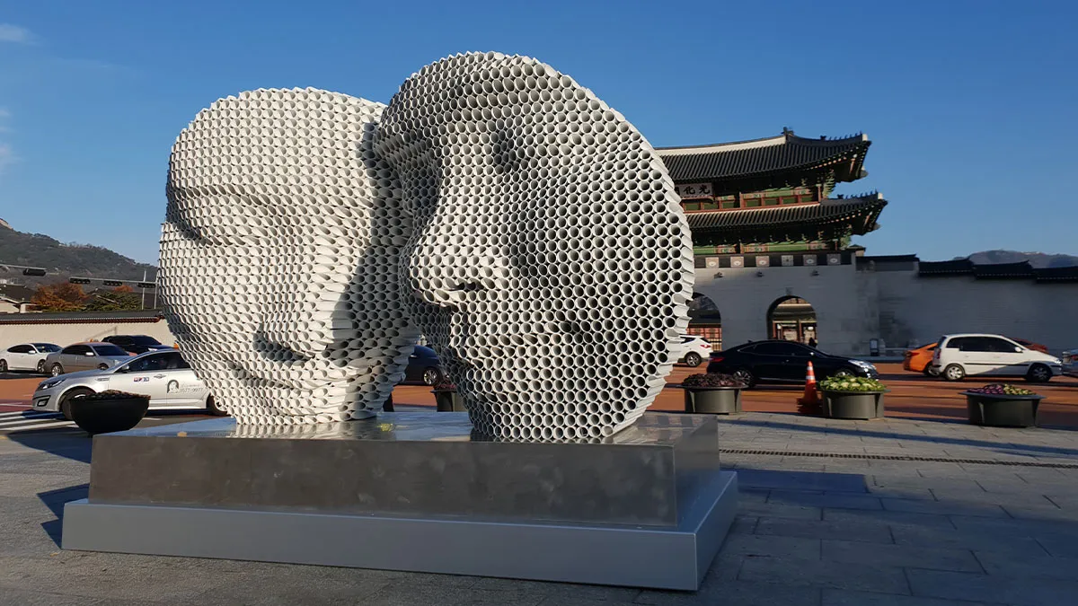 This Artist Creates Striking Metal Sculptures Using Stacked Pipes (23 Pics)