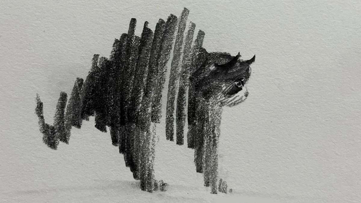 With Just A Few Lines, This Artist Creates Captivating Animal Portraits Full Of Emotion (25 Pics)