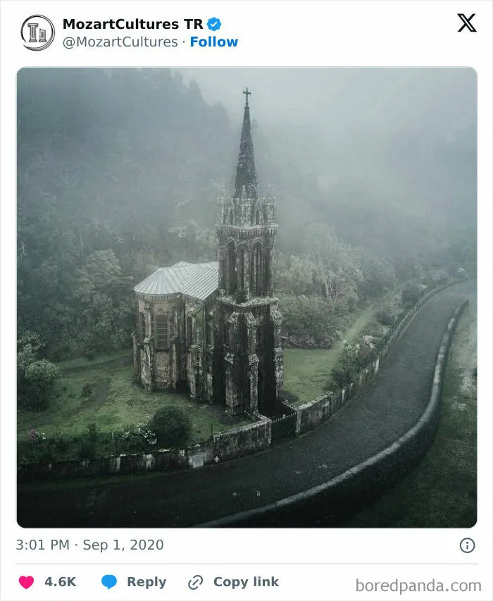 Abandoned Gothic Chapel In Portugal