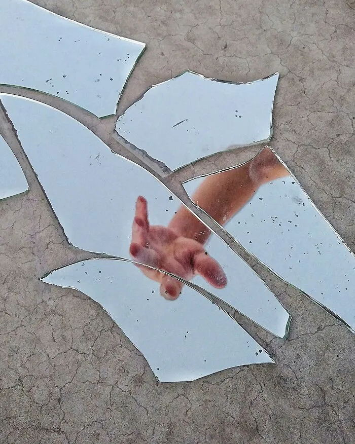 “Breaking A Mirror Brings 7 Years Of Bad Luck”
