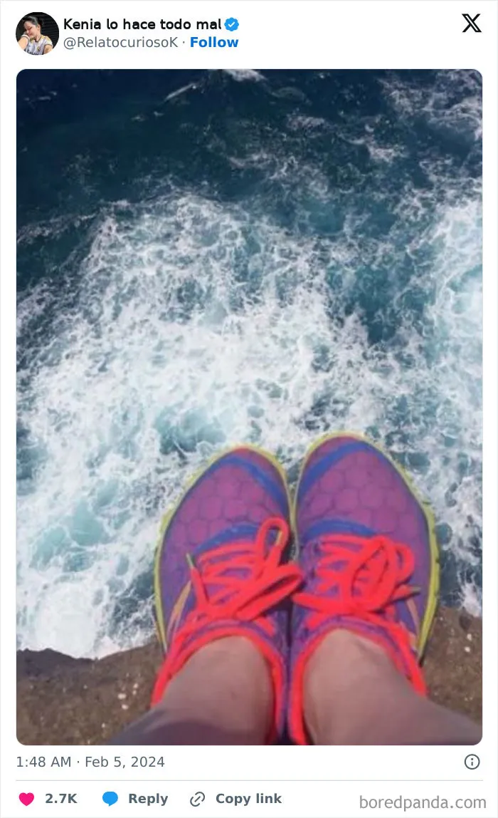The Water Looks Scary