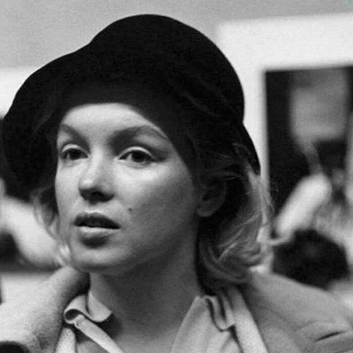 Rare Photograph Of Marilyn Monroe Without Makeup, 1955