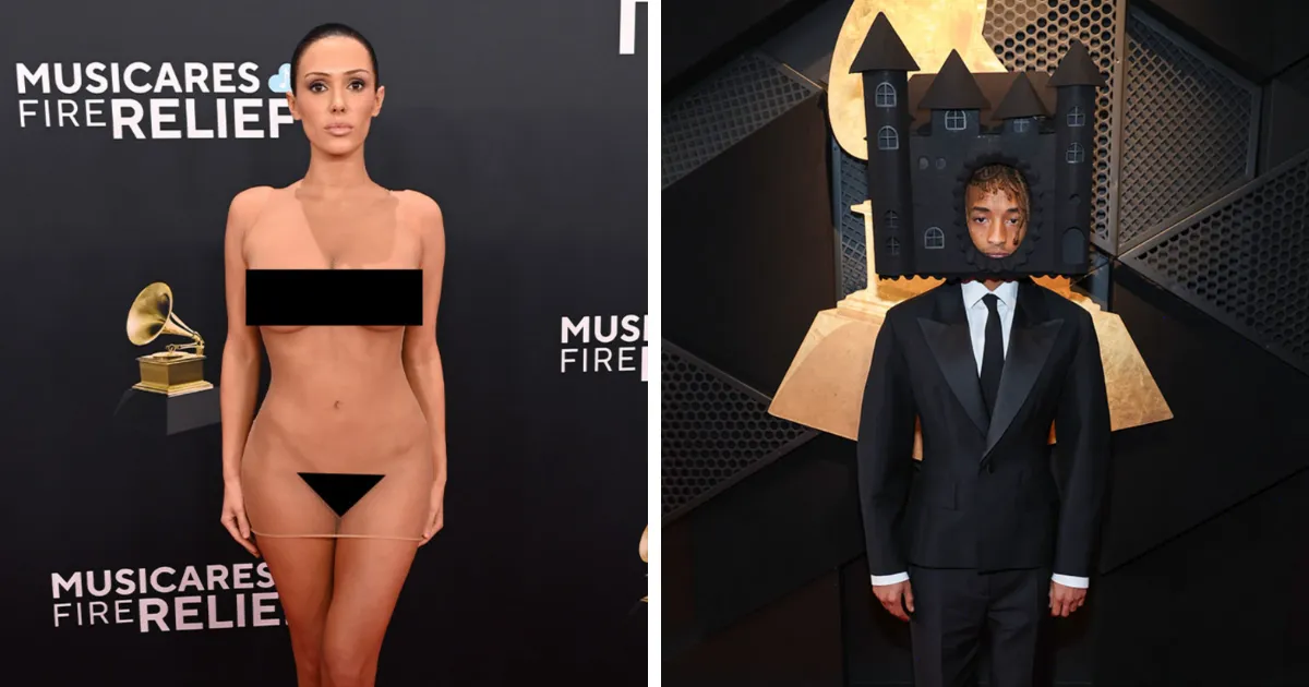 23 Celebridades vestidas desastrosamente durante los premios Grammy de 2025