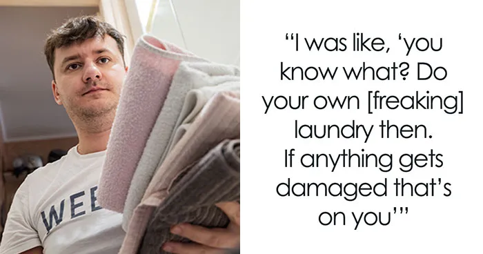 “AITA For Refusing To Do My Husband's Laundry Anymore After He Had A Go At Me After Surgery?”