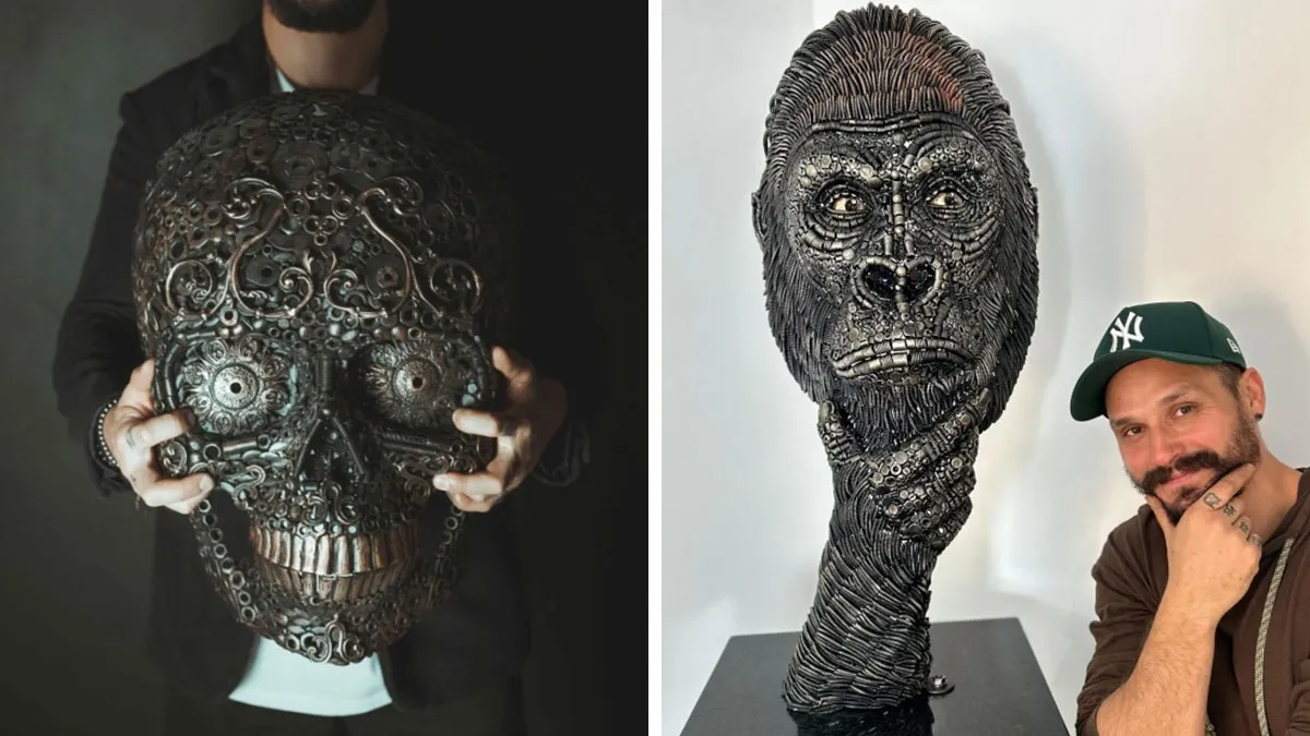 From Scraps To Art: 33 Mesmerizing Metal Sculptures Made By Michel Torres Costa