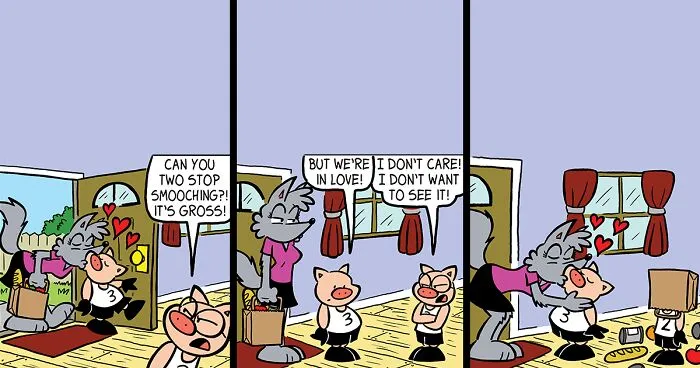 My 20 Comics Showcasing Relationship Disasters From A Pig's Perspective