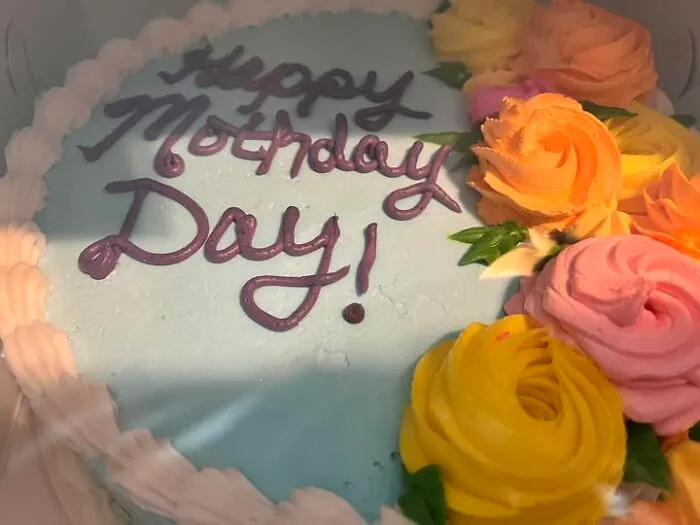 My Mom Ordered And Paid For It But When She Got To The House And Looked At It, We All Quickly Realized That This Was Not The Sentiment We Were Hoping To Celebrate. Happy Mothday To All You Moths Out There