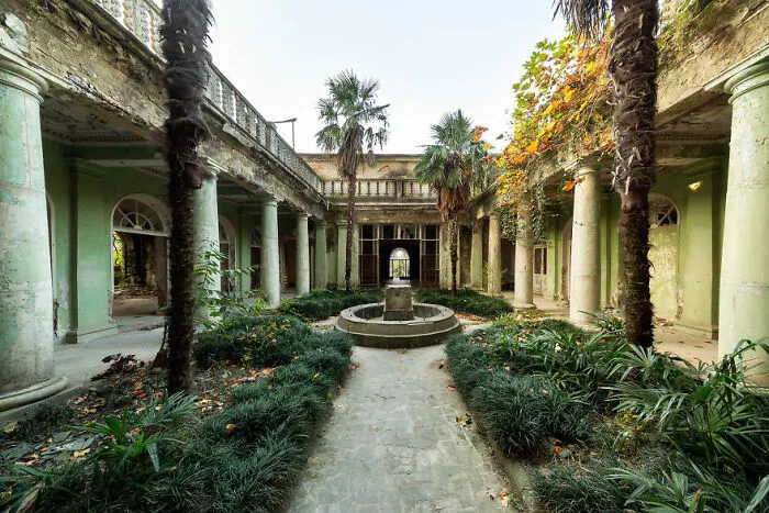 Soviet-Era Spa In Georgia By Dimitri Bourriau