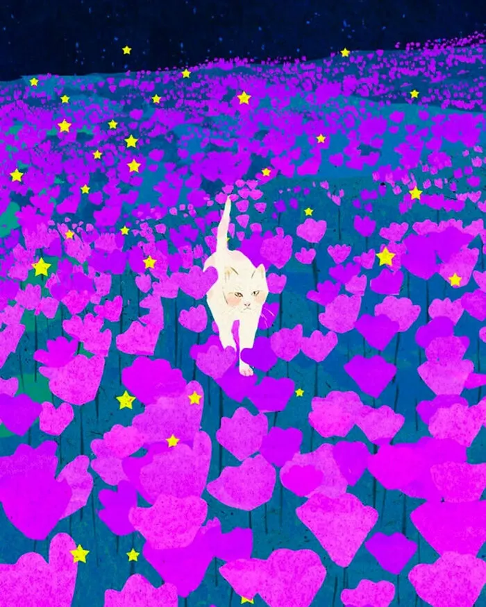 50 Dreamy, Flower-Infused Illustrations That Might Soothe Your Soul, Created By Xuan Loc Xuan
