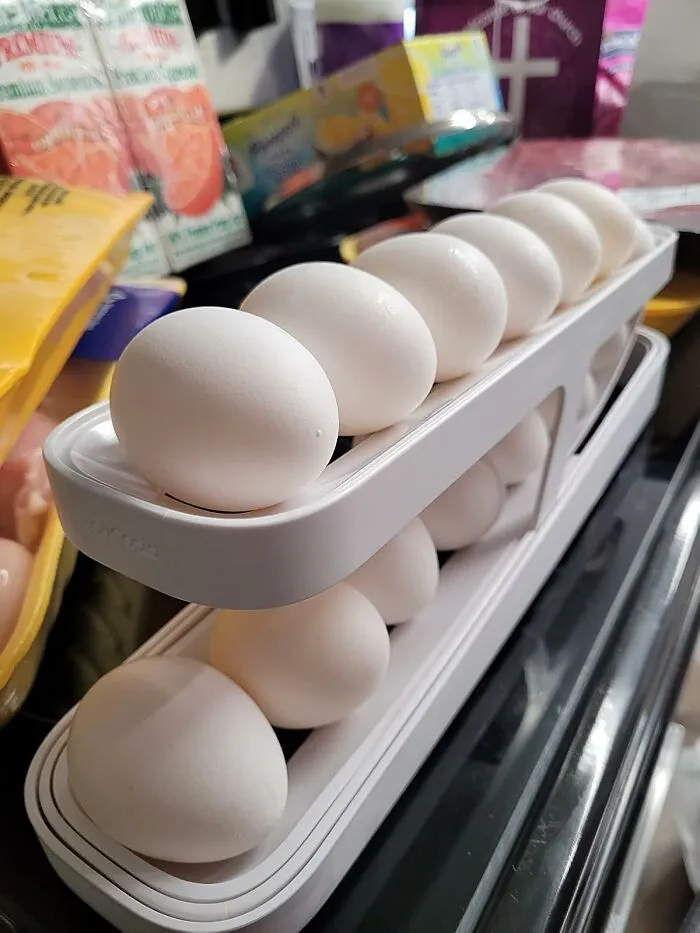 Crack Open A Smarter Way To Store Eggs With This <a Style="Display:inline;" Href="Https://Www.amazon.com/Youcopia-Rolldown-Refrigerator-Dispenser-Storage/Dp/B0b44hbrh9?ie=utf8&th=1&linkcode=ll1&tag=bparmadillo-20&linkid=e6e9522ceacd3d23153852ae1bea95a8&language=en_us&ref_=as_li_ss_tl" Target="_blank"><span Style="Font: Inherit; Color: #d74b1f;"> Rolldown Egg Dispenser </Span> That Serves Up A Fresh One Every Time