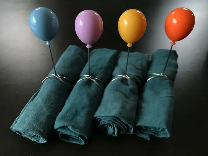 Ready To Float Through Dinner Parties? These <a Style="Display:inline;" Href="Https://Www.amazon.com/Peleg-Design-Balloonapkins-Napkin-Rings/Dp/B0cwp4rc8q?ie=utf8&linkcode=ll1&tag=bppanther-20&linkid=648f11c77e9218246f84591bd2c3ddfb&language=en_us&ref_=as_li_ss_tl" Target="_blank"><span Style="Font: Inherit; Color: #d74b1f;"> Balloon Napkin Rings</Span> Will Add A Pop Of Whimsy To Any Table Setting, Because Honestly, Adulting Is Hard Enough - Why Not Have Some Fun With Your Linens?