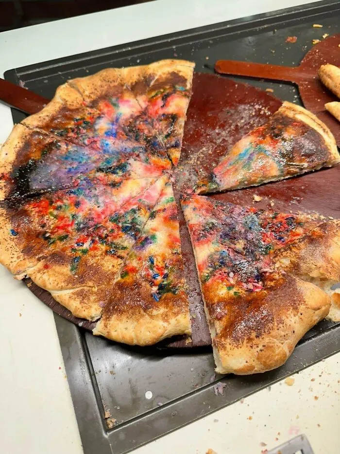My School Served Sprinkles Pizza For Dinner