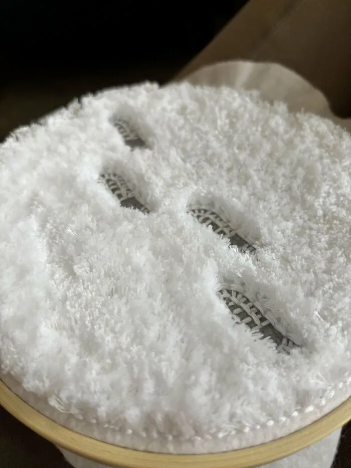 A Snowy Embroidery Project Heavily Inspired By Narumi Takada