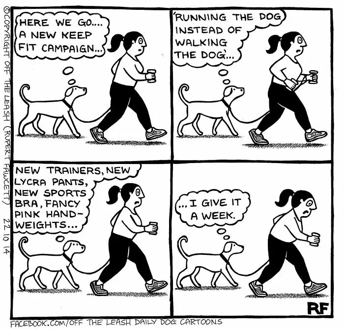 30 "Off The Leash" Cartoons That Perfectly Sum Up Life With Dogs (New Pics)