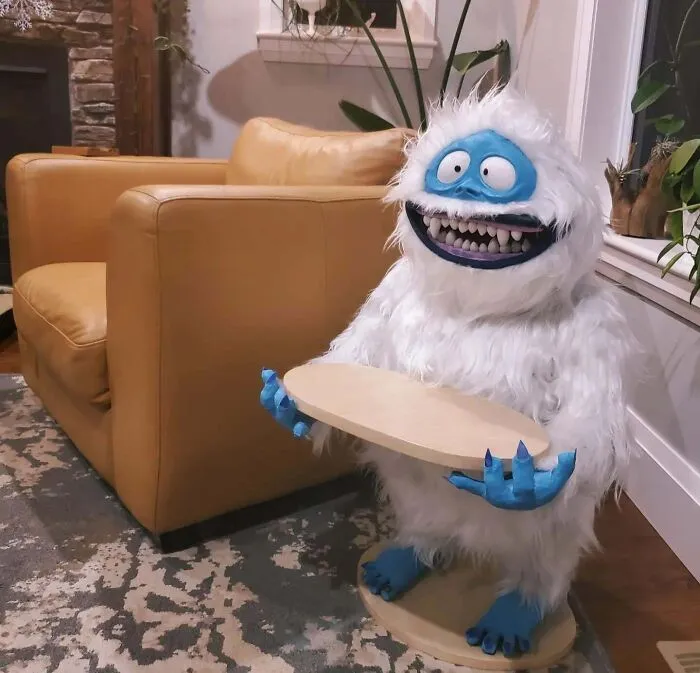 I Made An Abominable Snowman Butler Out Of Garbage