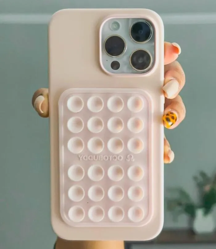 Stick It To Your Phone Woes With This <a Style="Display:inline;" Href="Https://Www.amazon.com/Octobuddy-Silicone-Adhesive-Textured-Collection/Dp/B0dswnwmlf?ie=utf8&th=1&linkcode=ll1&tag=bpemu-20&linkid=af5f6a73b4c6c1dc36f443ac1a33e6a9&language=en_us&ref_=as_li_ss_tl" Target="_blank"><span Style="Font: Inherit; Color: #d74b1f;"> Silicone Suction Phone Adhesive</Span>