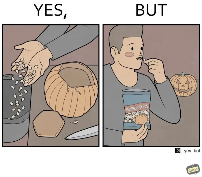 40 New “Yes, But” Comics That Continue To Expose Our Society’s Contradictory Nature