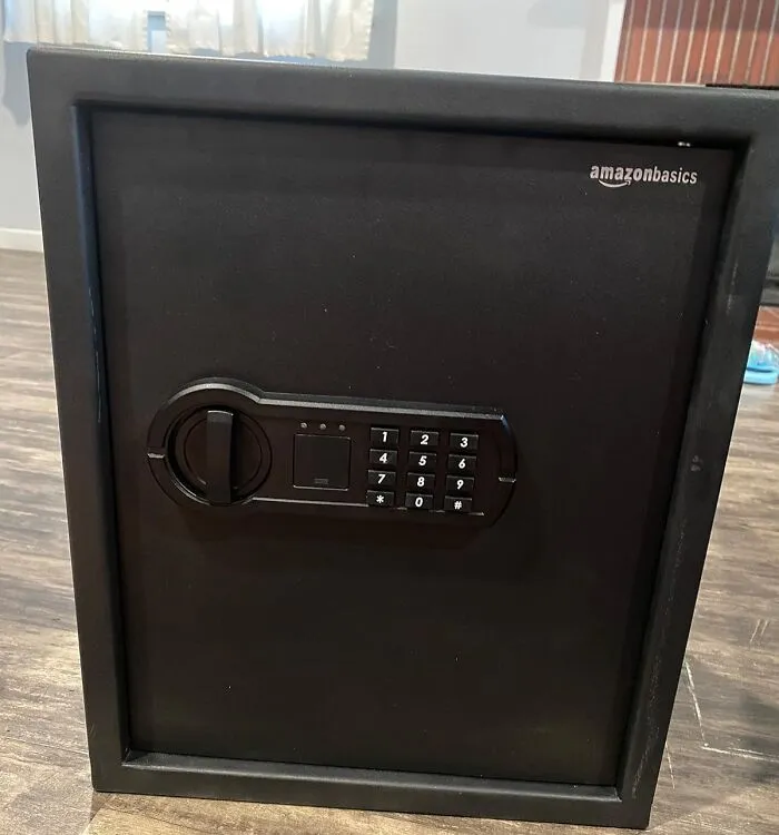 Keep Your Valuables Safe From Sticky Fingers And Natural Disasters With This <a Style="Display:inline;" Href="Https://Www.amazon.com/Amazon-Basics-Security-Programmable-Keypad/Dp/B078k2yprw?ie=utf8&th=1&linkcode=ll1&tag=bpdeer-20&linkid=4a70d0d4ec71ef648fe7a92c2193326e&language=en_us&ref_=as_li_ss_tl" Target="_blank"><span Style="Font: Inherit; Color: #d74b1f;"> 1.8 Cubic Foot Safe With An Electronic Lock </Span>