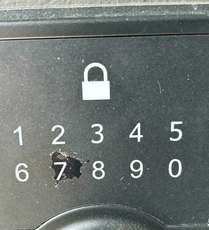 My Building Installed A New Lock In April With A Very Secure Passcode