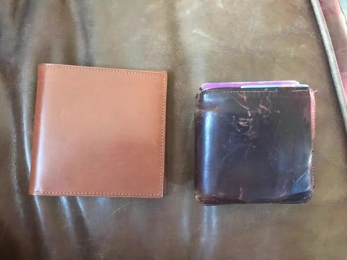 My Dad Bought These Wallets 25yr Ago And Just Switched To The Second For Xmas