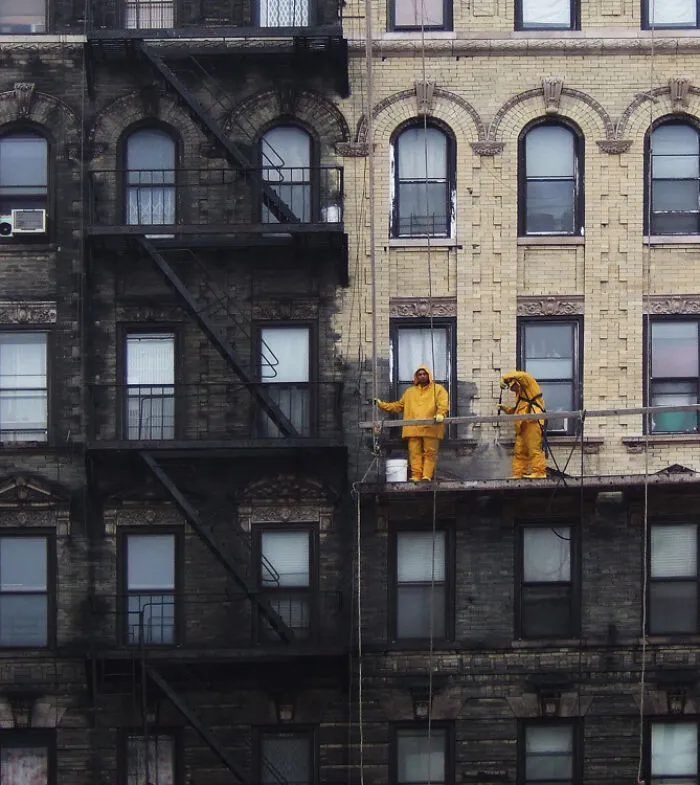 Before And After Powerwashing. New York Used To Be A Much Dirtier City Back When The Northeast Ran On Coal Plants