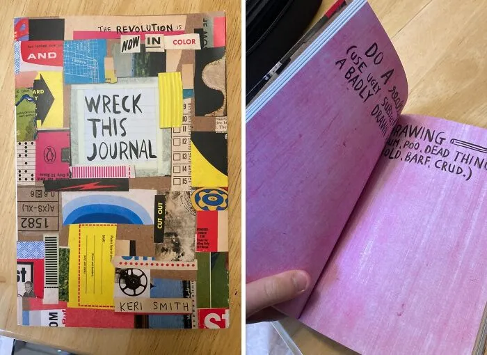Channel Your Inner Artist And Destroy This <a Style="Display:inline;" Href="Https://Www.amazon.com/Wreck-This-Journal-Now-Color/Dp/0143131664?ie=utf8&linkcode=ll1&tag=bpboar-20&linkid=264a16374a04f56f1cfa8a9870e44e4d&language=en_us&ref_=as_li_ss_tl" Target="_blank"><span Style="Font: Inherit; Color: #d74b1f;"> Wreck This Journal</Span> Because Creativity Thrives When You’re Not Doomscrolling