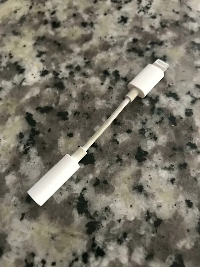 Biggest Scam/Most Ingenious Invention In History. Probably Been Through Over 10 Of These Adaptors Since They Got Rid Of The Headphone Jack
