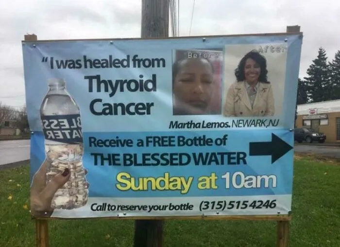 Church Running Scam And Somehow Involving Cancer In It