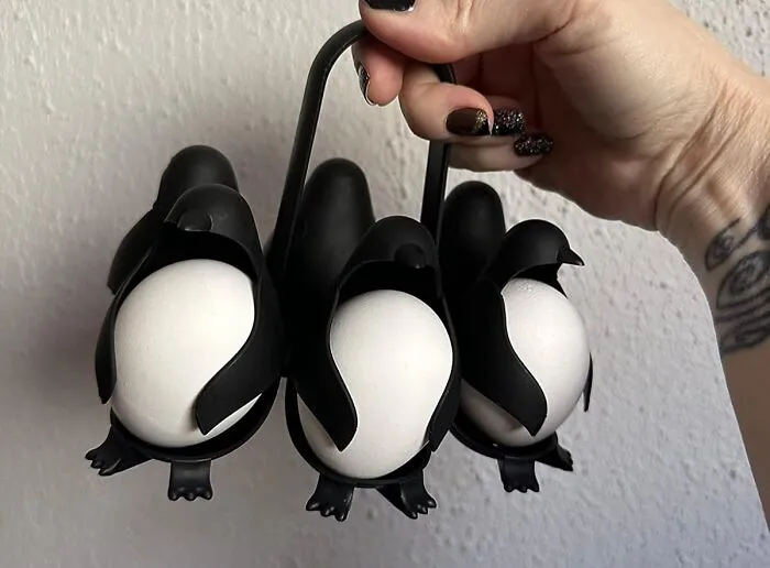 Keep Your Eggs Snug As A Bug In The Antarctic With A <a Style="Display:inline;" Href="Https://Www.amazon.com/Design-Egguins-Penguin-Shaped-Cooking-Storage/Dp/B07wd8mf7w?ie=utf8&th=1&linkcode=ll1&tag=bppanther-20&linkid=954f84d60023f7f753b3070b8d7f881d&language=en_us&ref_=as_li_ss_tl" Target="_blank"><span Style="Font: Inherit; Color: #d74b1f;"> Penguin Egg Holder</Span>, Because Even Breakfast Deserves A Touch Of Adorable Waddle-Ness
