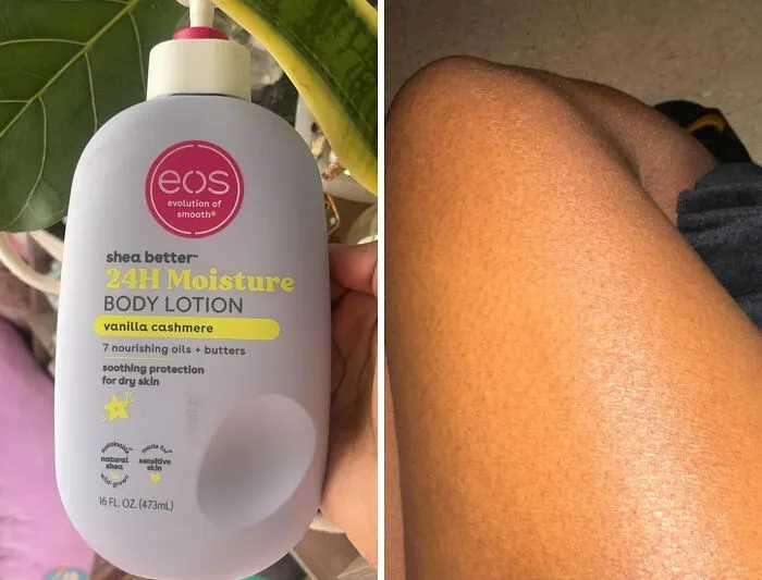 Dry Skin Getting You Down? Then Quench It Thanks To This <a Style="Display:inline;" Href="Https://Www.amazon.com/Eos-Cashmere-Moisture-Lightweight-Non-Greasy/Dp/B08kt2z93d?ie=utf8&th=1&linkcode=ll1&tag=bpwolf-20&linkid=1ea991d09a8d0a366c66046f7efd442a&language=en_us&ref_=as_li_ss_tl" Target="_blank"><span Style="Font: Inherit; Color: #d74b1f;"> Eos Shea Better Body Lotion</Span>, Where Silky Smooth Hydration Meets Yummy Scents For A Full-Body Treat