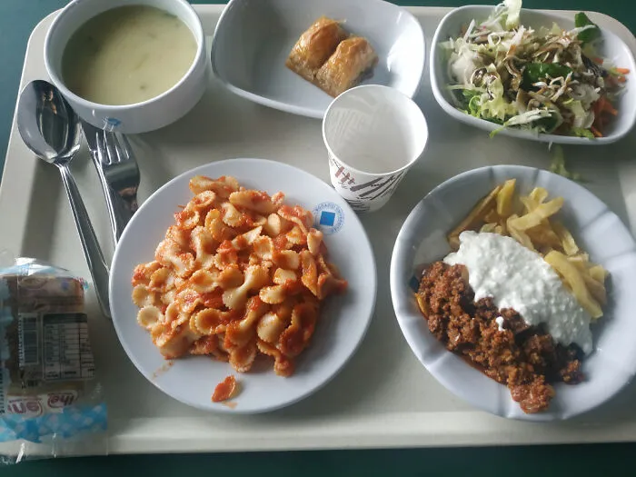 0,81€ cuesta esta comida en una universidad turca