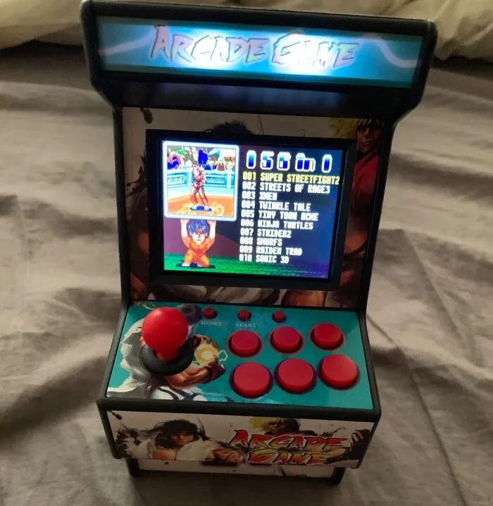 Adulting Is Hard, So Hit Pause And Transport Yourself Back To The Golden Age Of Gaming With This Tiny But Mighty <a Style="Display:inline;" Href="Https://Www.amazon.com/Golden-Security-Handheld-Eye-Protected-Rechargeable/Dp/B07gjb5tvp?ie=utf8&th=1&linkcode=ll1&tag=bprooster-20&linkid=fe533bdd06b8ad380f118d8a9dffaebb&language=en_us&ref_=as_li_ss_tl" Target="_blank"><span Style="Font: Inherit; Color: #d74b1f"> Mini Arcade Machine With 156 Games </Span>