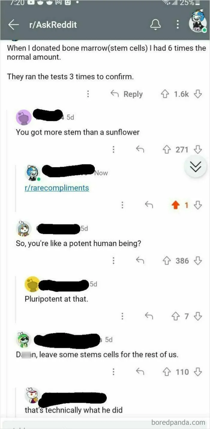 I Found This On An R/Askreddit Thread Where The Question Was "What Is Your Biggest Flex?"