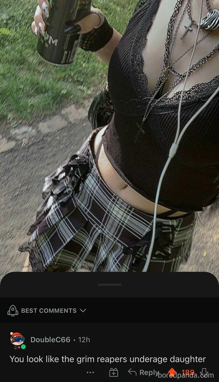 The Best Compliment A Goth Girl Could Get