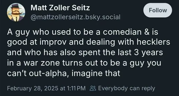 Not To Mention His Ironclad Restraint