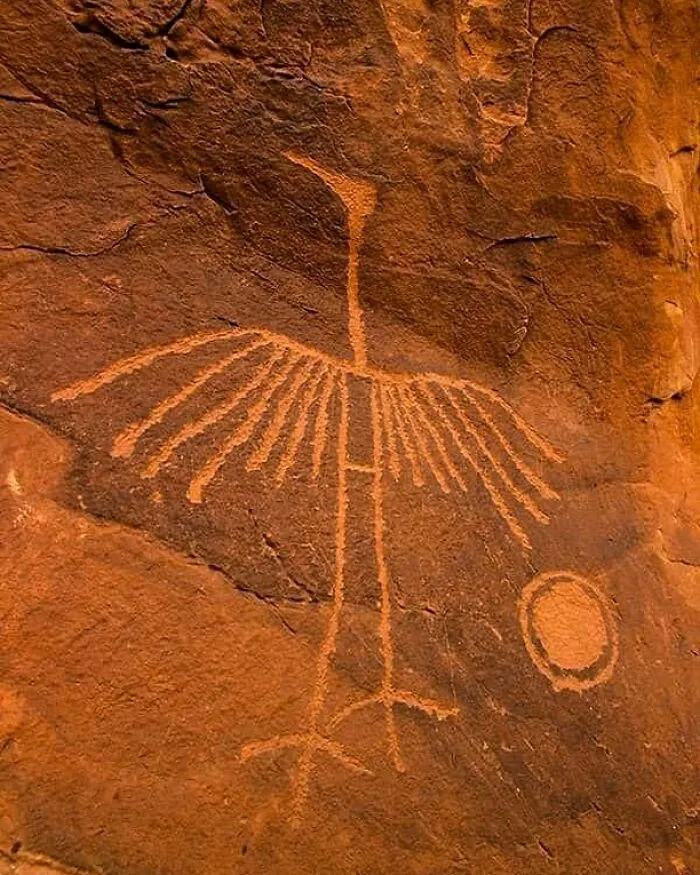 Carved Into Ancient Stone, The **Sun Bird Petroglyph** Bears An Uncanny Resemblance To The Mysterious Rock Art Of **Göbekli Tepe**—One Of The World’s Oldest Known Temples.
