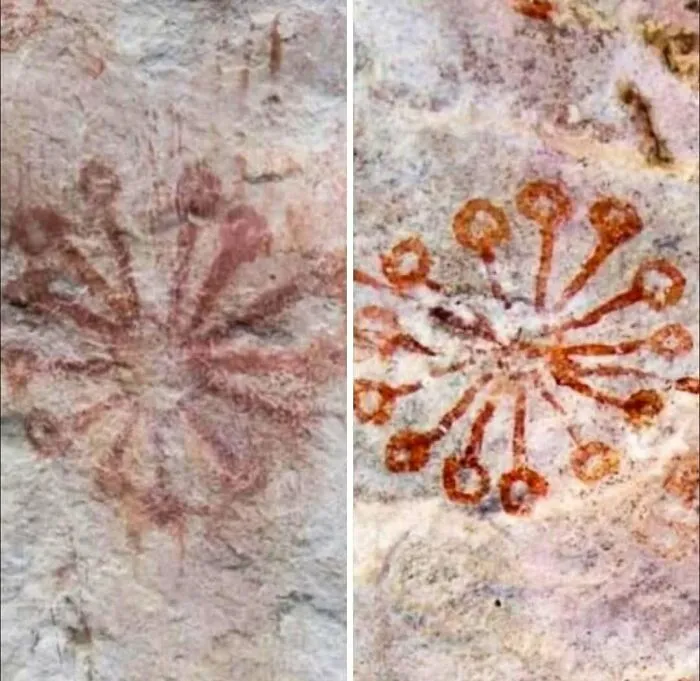 Two Ancient Cave Paintings, Worlds Apart Yet Eerily Alike