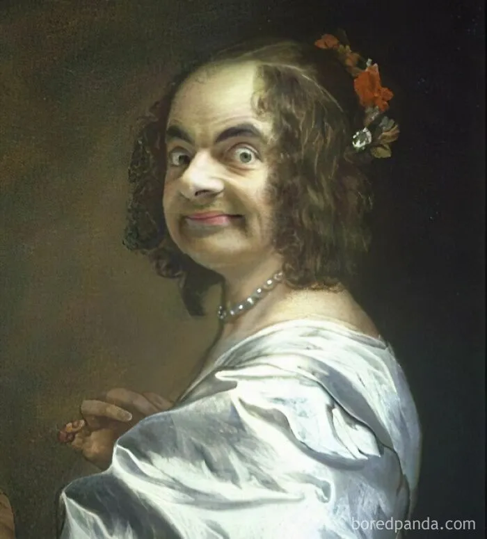 Gracias, odio a Mr. Bean en cuadros clásicos