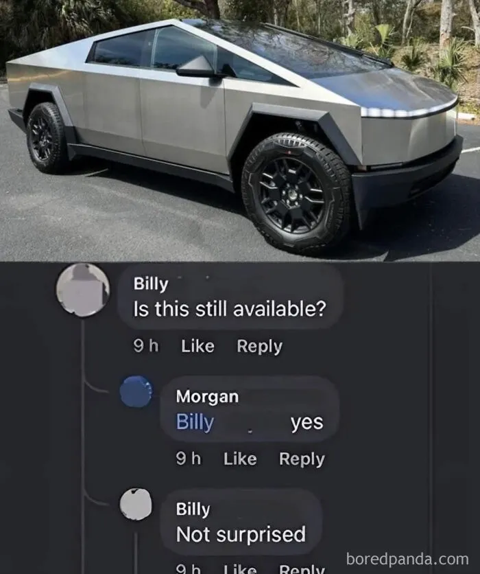 To Sell His Cybertruck