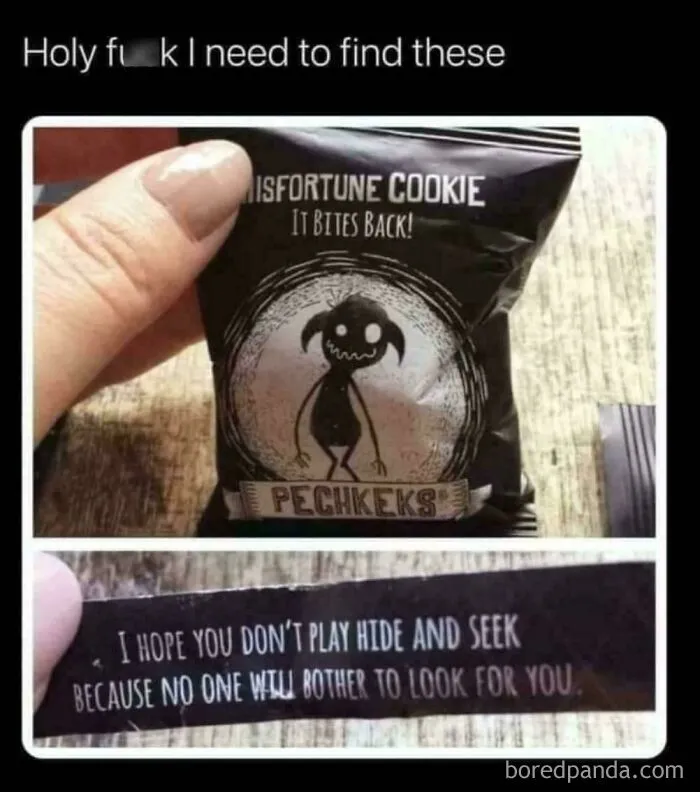 Finally! A Cookie That Tells Me The Truth!