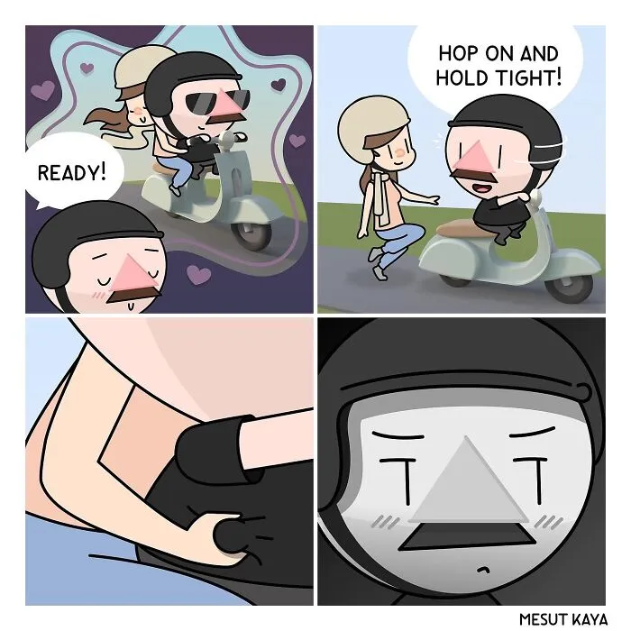 26 Silly Comics On Life With Funny Twists, By Mesut Kaya