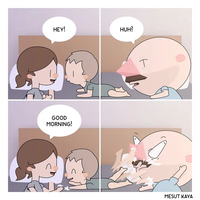 26 Silly Comics On Life With Funny Twists, By Mesut Kaya