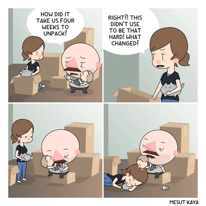 26 Silly Comics On Life With Funny Twists, By Mesut Kaya