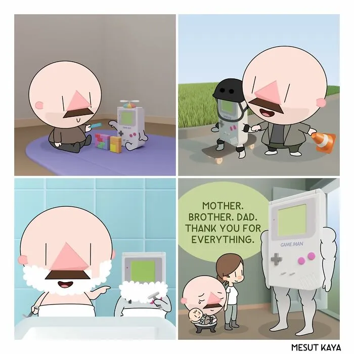 26 Silly Comics On Life With Funny Twists, By Mesut Kaya