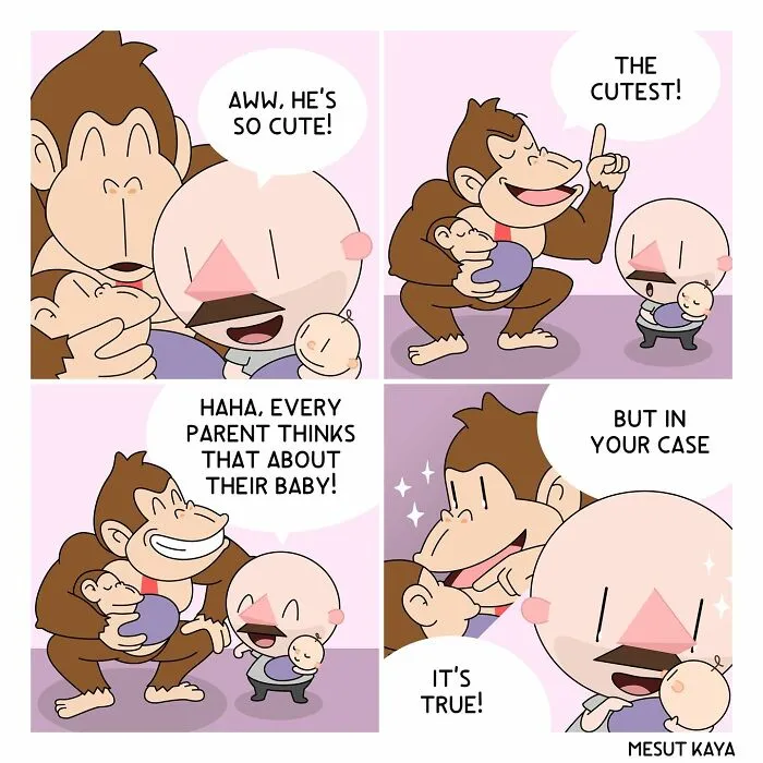 26 Silly Comics On Life With Funny Twists, By Mesut Kaya